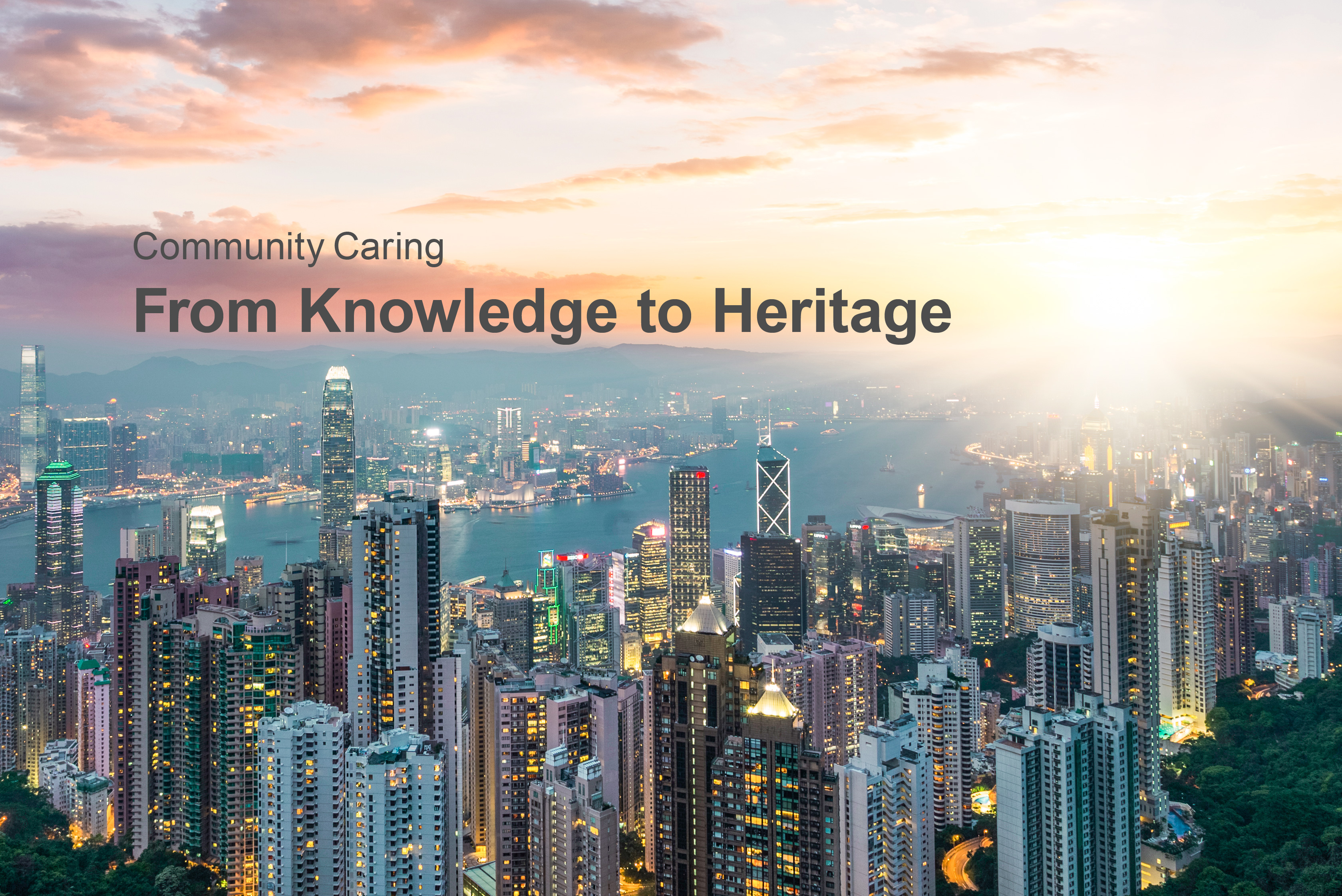 Community Caring From Knowledge to Heritage